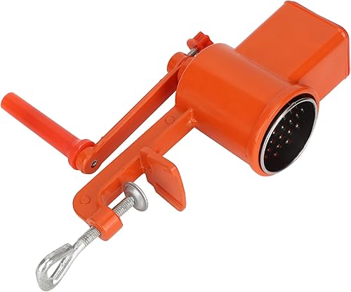 Miniatura 7 de SNOQ Molinillo de granos, molinillo de nueces, molinillos de alimentos manuales de aleación de aluminio, fresadora manual de arranque manual,