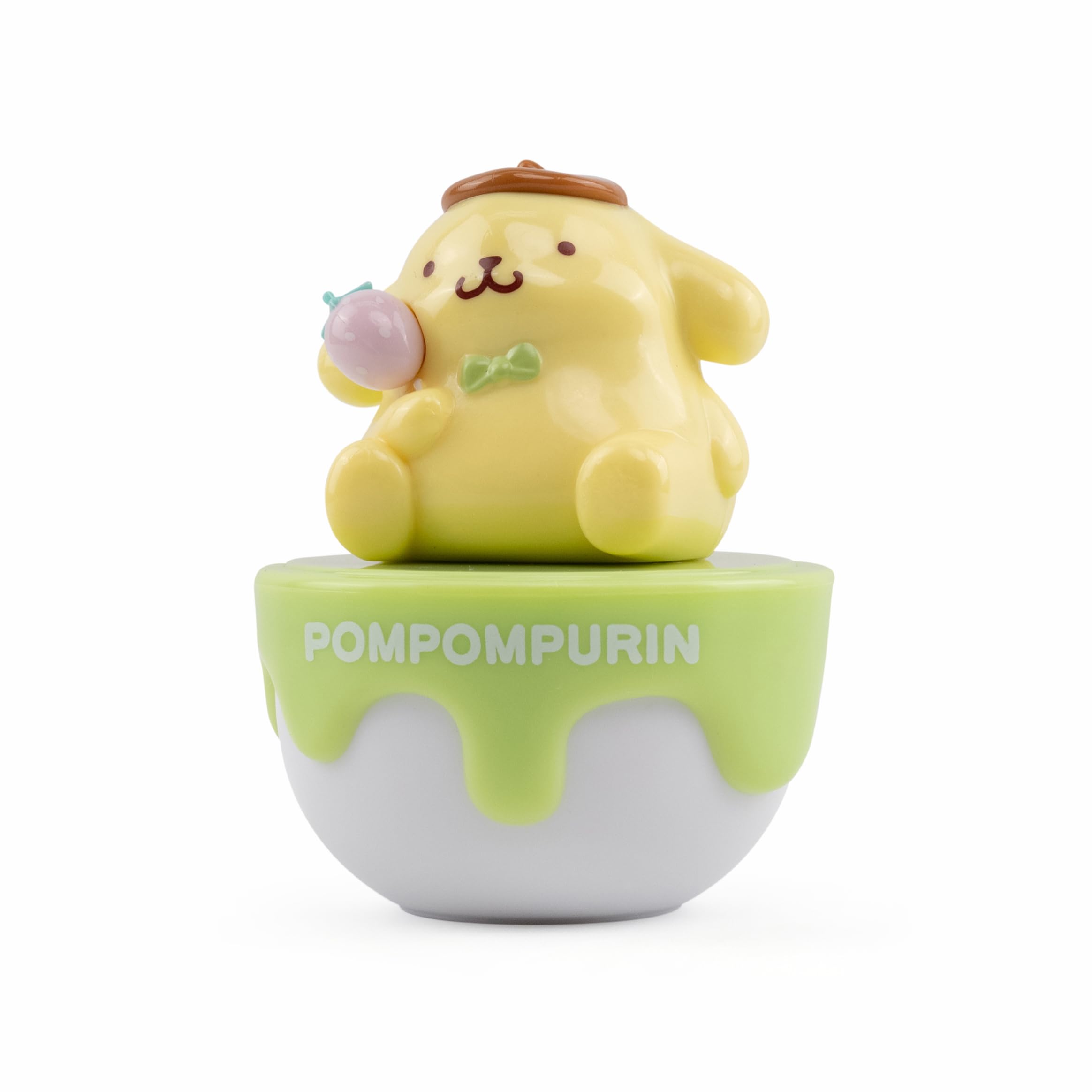 Bandai Sanrio Hello Kitty and Friends 50th Anniversary Capsule, 8cm Collectible Pompompurin Figure With Display Box - Image 4