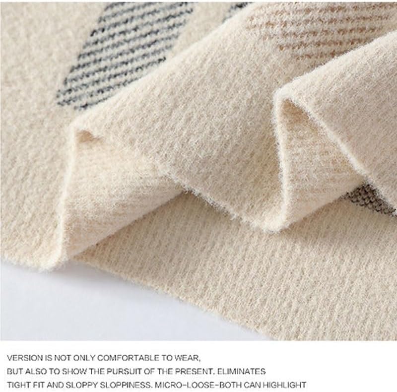 Men's Winter Casual Round Neck Sweater Base Knit