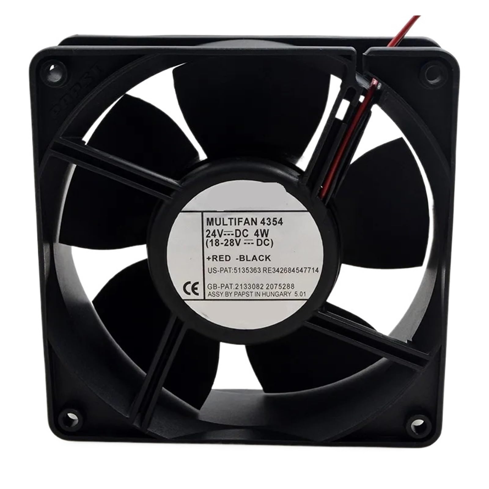 EAHWCXSD 4354 24VDC 4W 12038 120 * 120 * 38mm 12CM Cooling fan