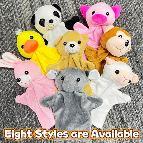 Kawaite KWTHP001 Elephant Hand Puppets For Toddlers And Kids (1 Pack), Plush Animals Finger Toy, Pre-School Pretend Play, Elephant Hand Puppet Plush Toys For Role Playing, Kids Toddlers Party Favors, Christmas thumb #6
