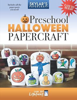 Preschool Halloween Papercraft Craft your very own Halloween pumpkin patch, perfect for display! Skylars Papercraft