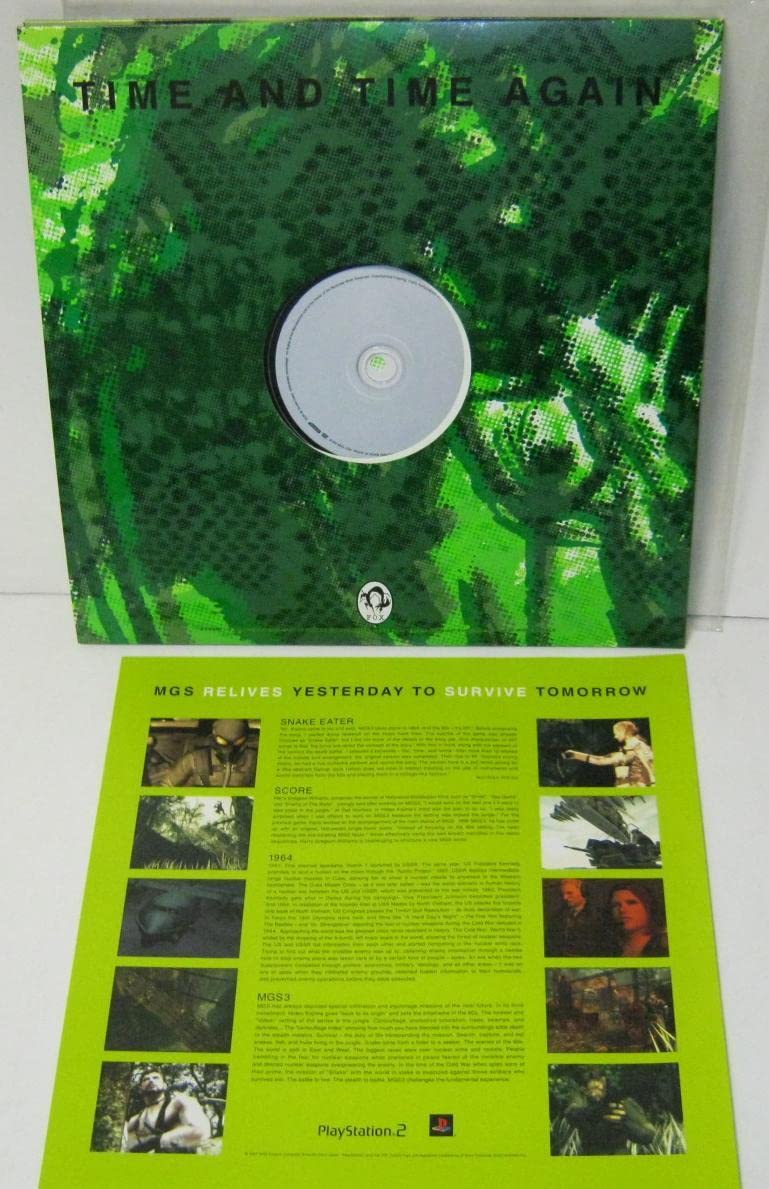 Amazon.co.jp: メタルギア ソリッド3 レコード型パンフレット LP