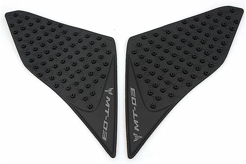 Miniatura 1 de Tank Pad Protector Motorcycle Sticker Black Tank Sticker Gas Fuel Oil Tank Pad Protector Decal for Yam&aha YZF-R1 YZF-R6 MT-03 MT-07 FZ8 FZ1 FZ6