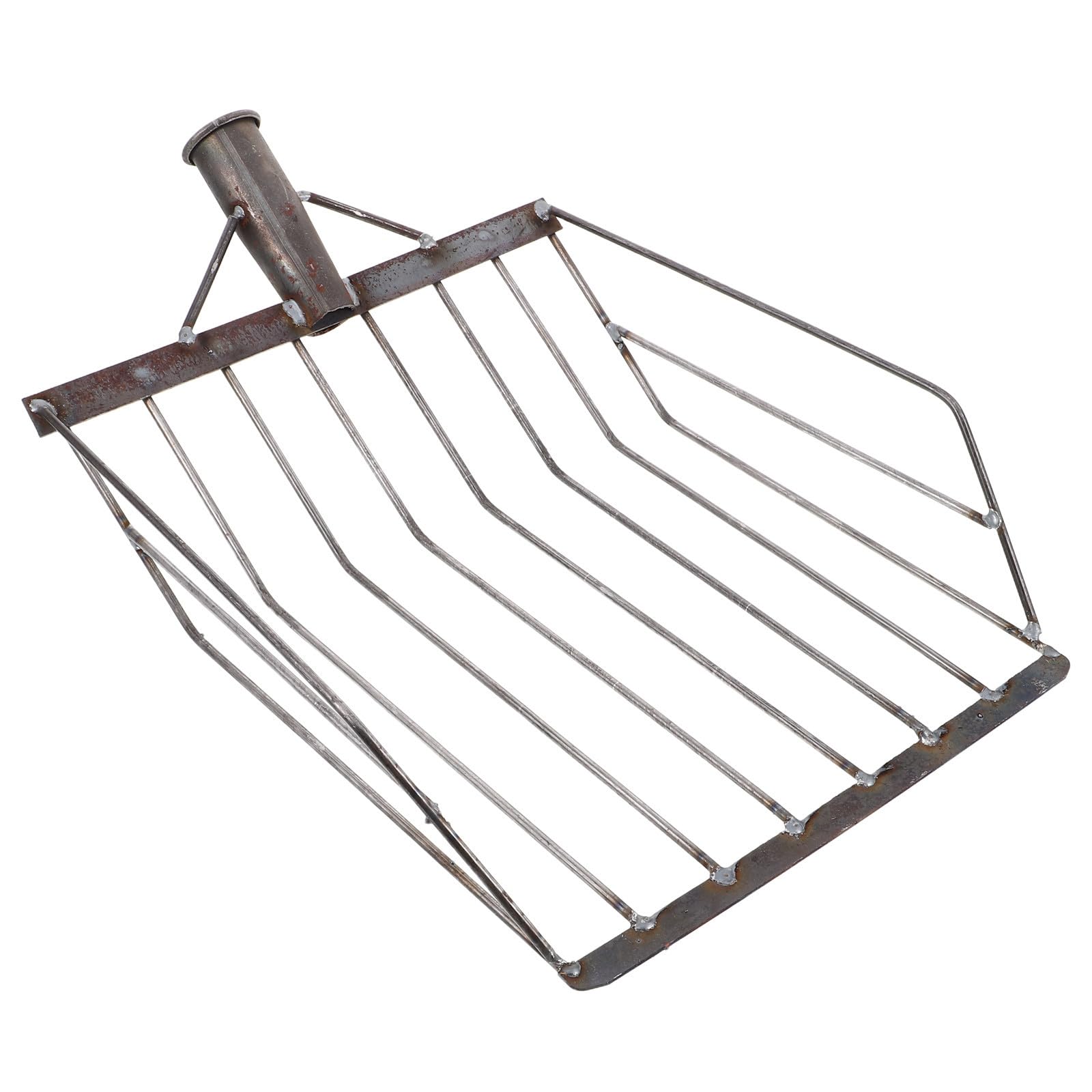 Fourche agricole en métal lourd pour récolte de maïs durable