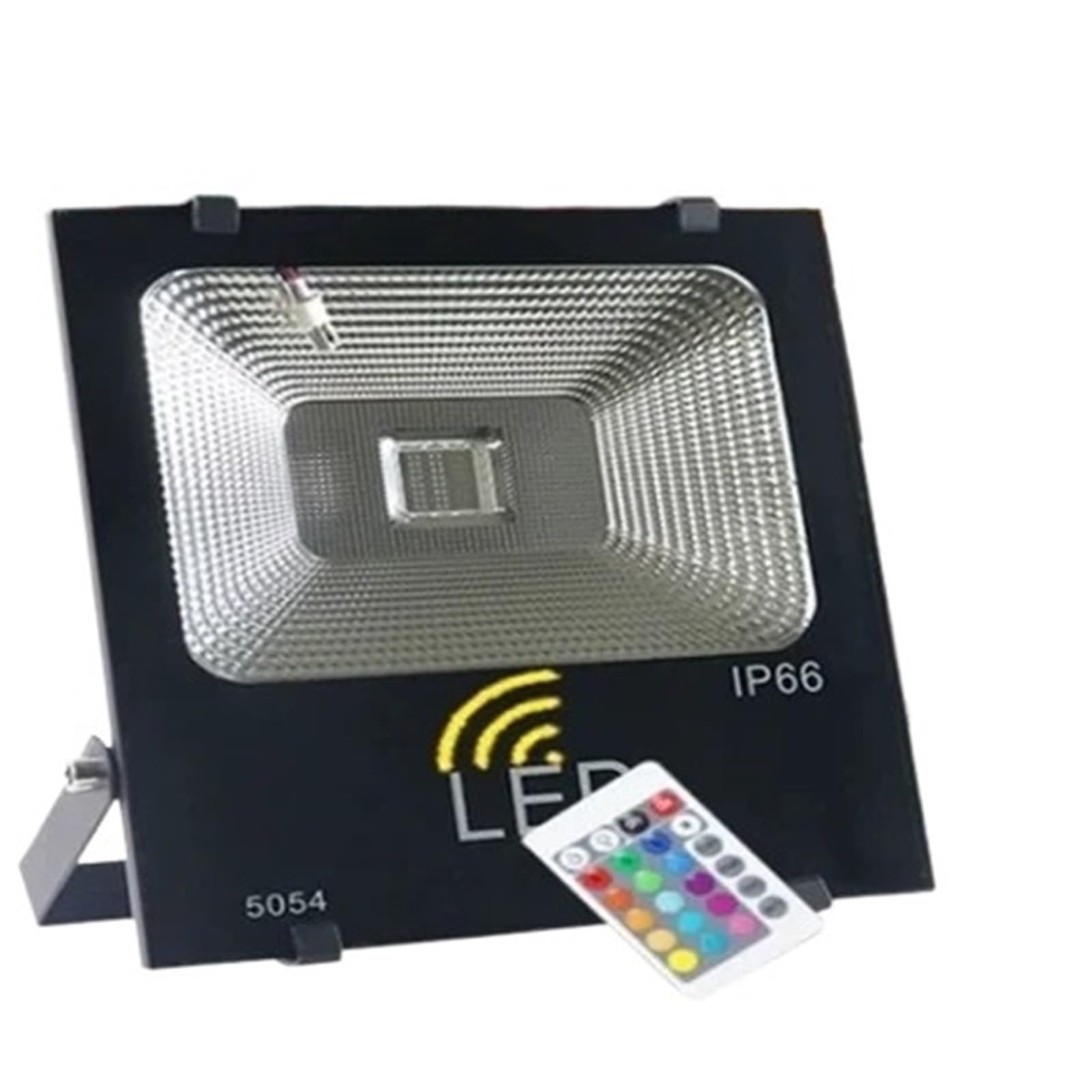 Gadsqdkok 1 Led Colorful Floodlight Colorful Rgb Color-Changing Spotlight Outdoor Waterproof Landscape Square Park Tree Greening Lamp(,30W)