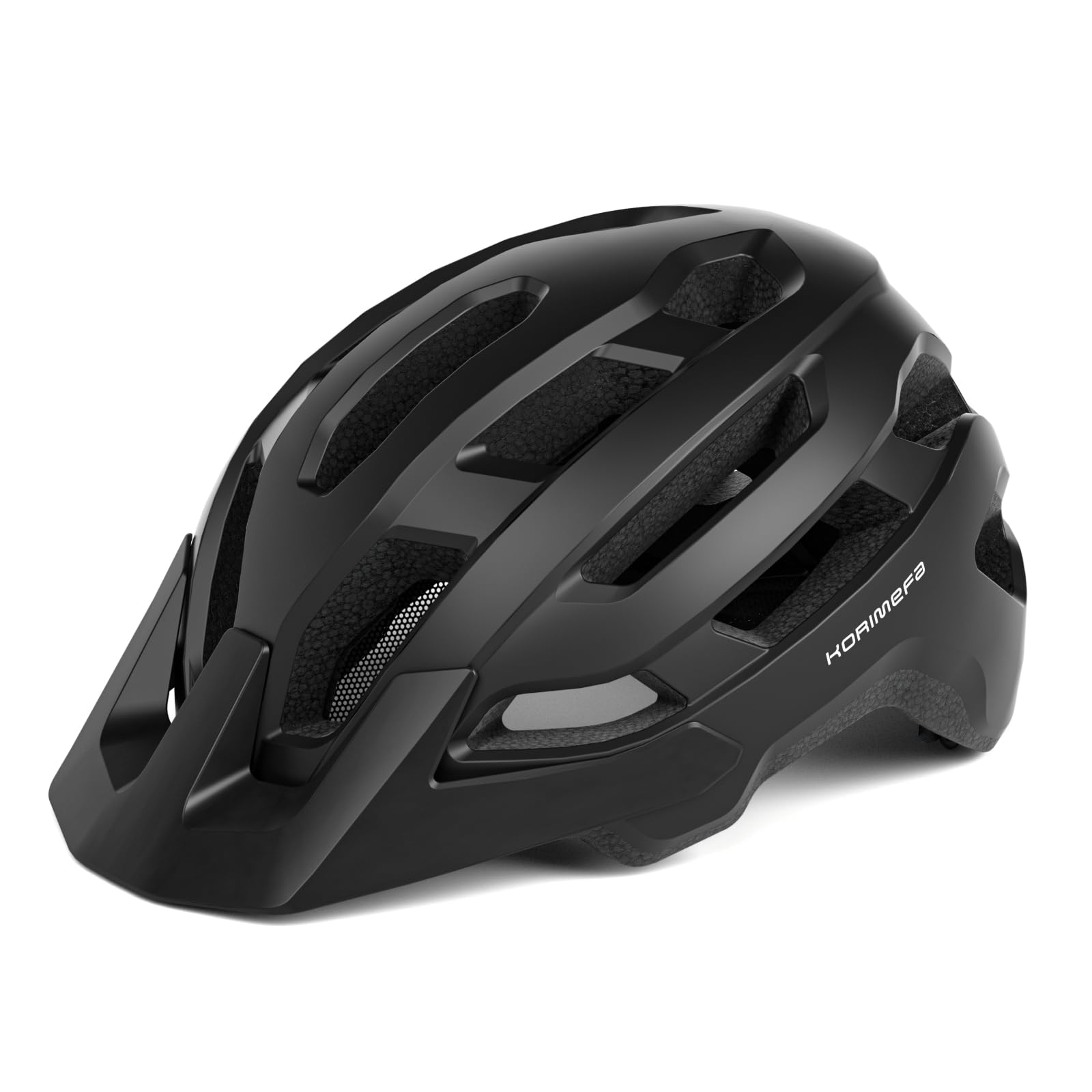 KORIMEFA Kids & Youth Bike Helmet with Visor, Adjustable 51‑61cm