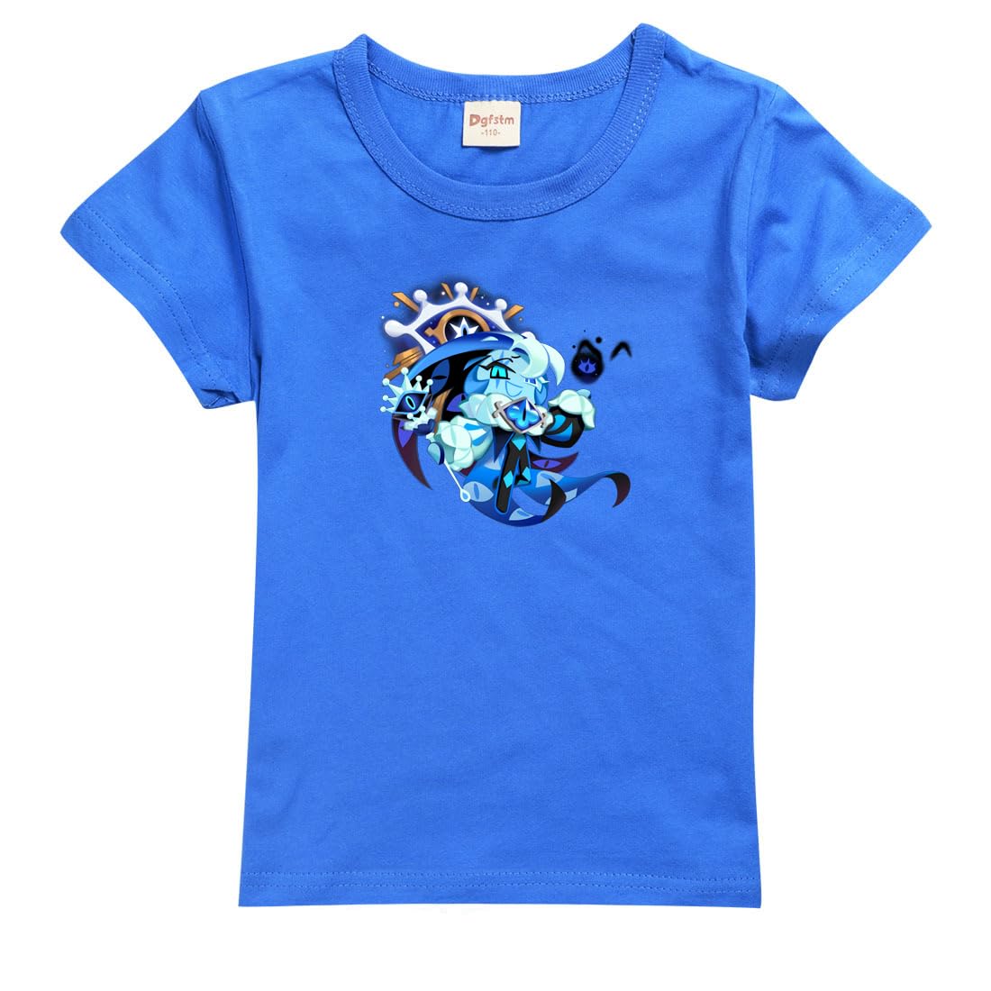 Hzsyc Boys Blue Shadow Milk Cookie T-Shirts Kids Shadow Milk Cookie Game Pullover Shirt (,11-12Years)