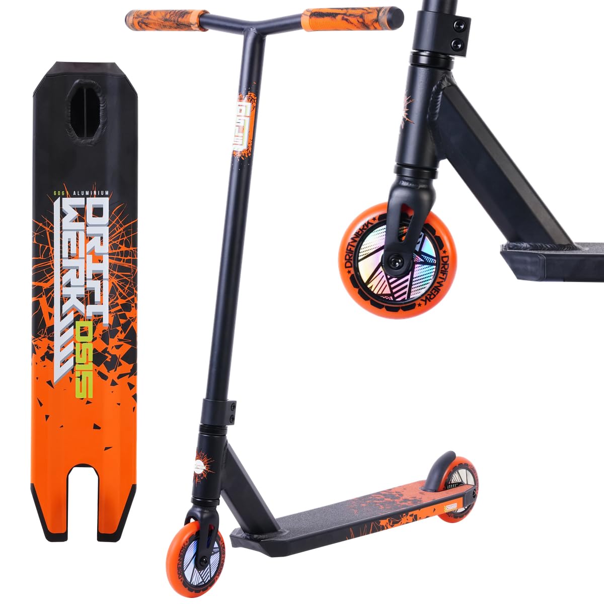 Driftwerk Stunt Scooter Freestyle Patinete para niños DS1.5 Mudcrack