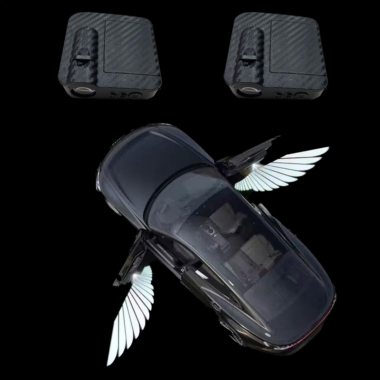 Amazon | 車のドア カーテシーランプ ドア投光器 2個エンジェル