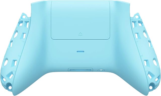 eXtremeRate Niestandardowa tylna obudowa do kontrolera bezprzewodowego Xbox Core, niebieska zapasowa pokrywa baterii kontrolera i dolna obudowa do kontrolera Xbox Series X i S [kontroler nie jest