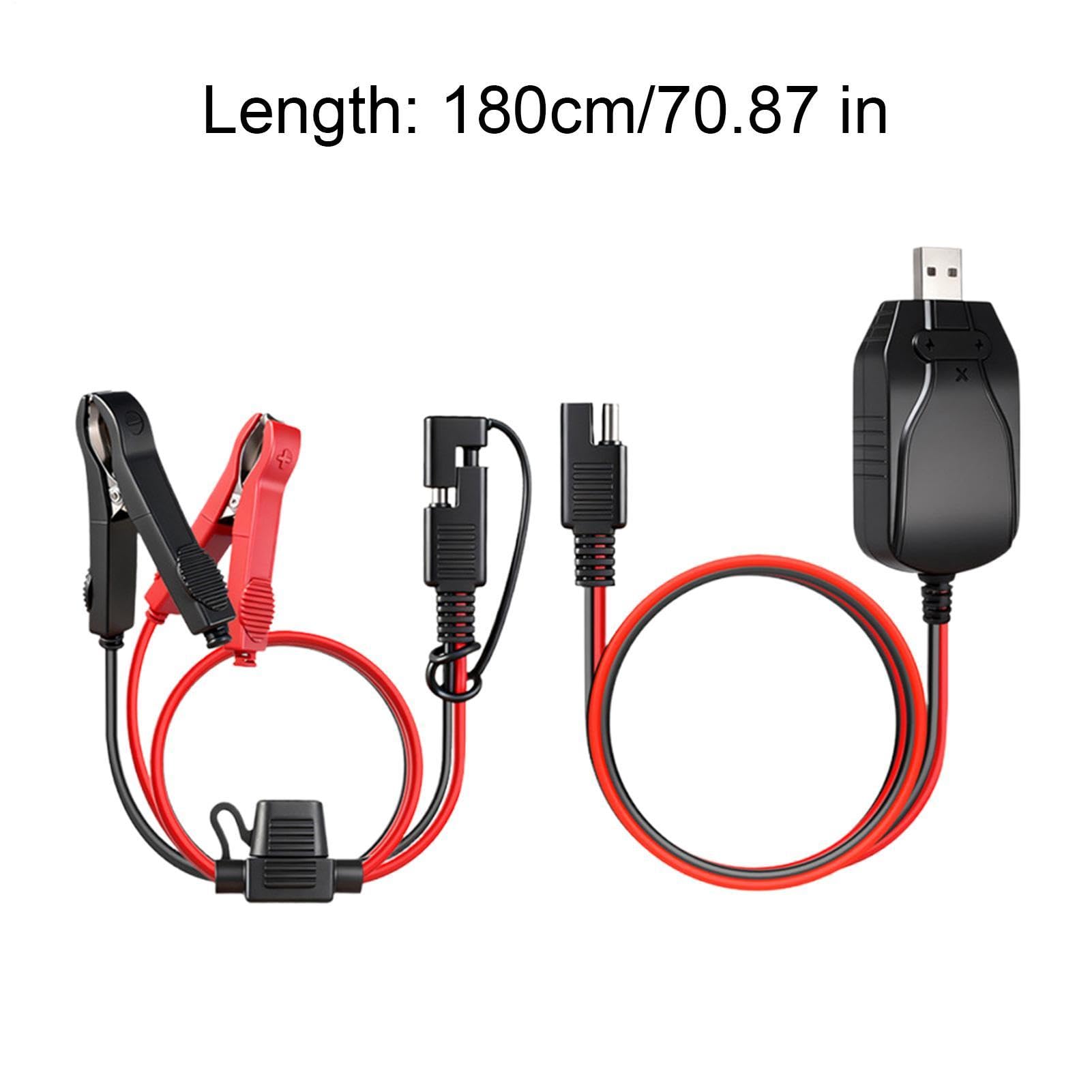 Chargeur de batterie de moto 12 V portable intelligent