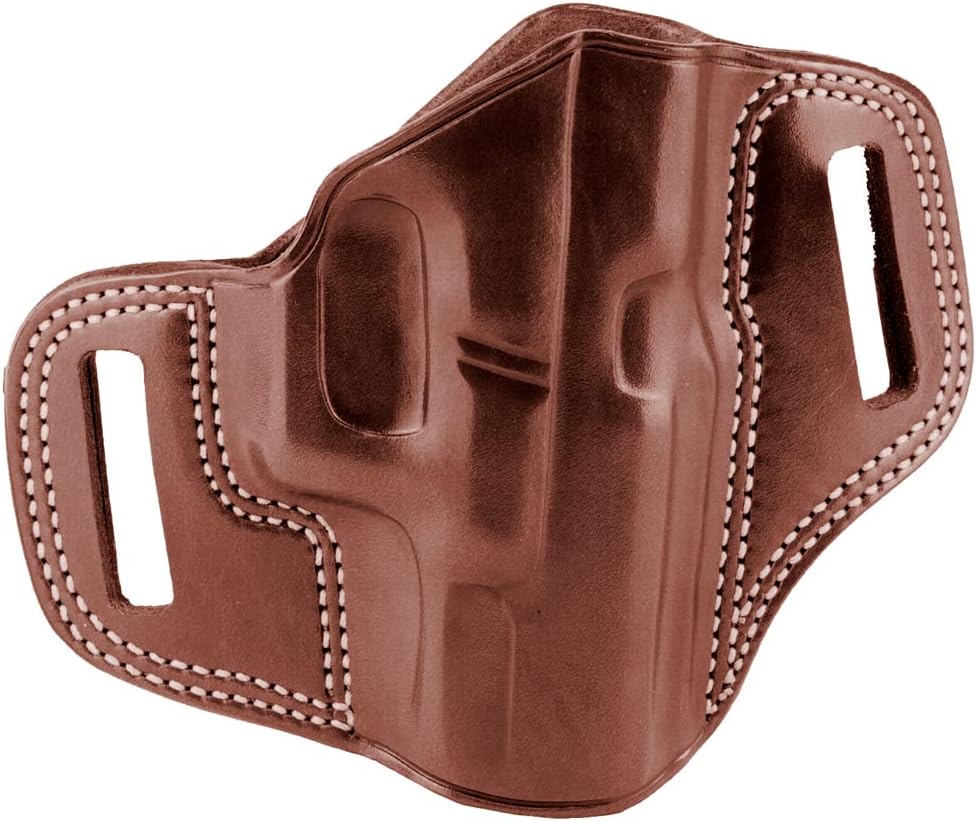 GALCO CM226 Combat Master Right Hand Tan Leather Belt Holster