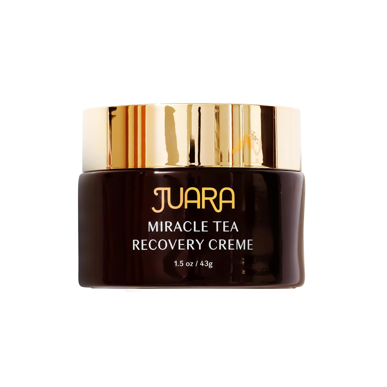 Juara Miracle Tea Recovery Creme - Anti Aging Face Moisturizer with Bio-Retinol - Sensitive Skin Face Cream for Wrinkles & Fine Lines - Firming Day & Night Cream with Fermented Black Tea - 1.5 oz