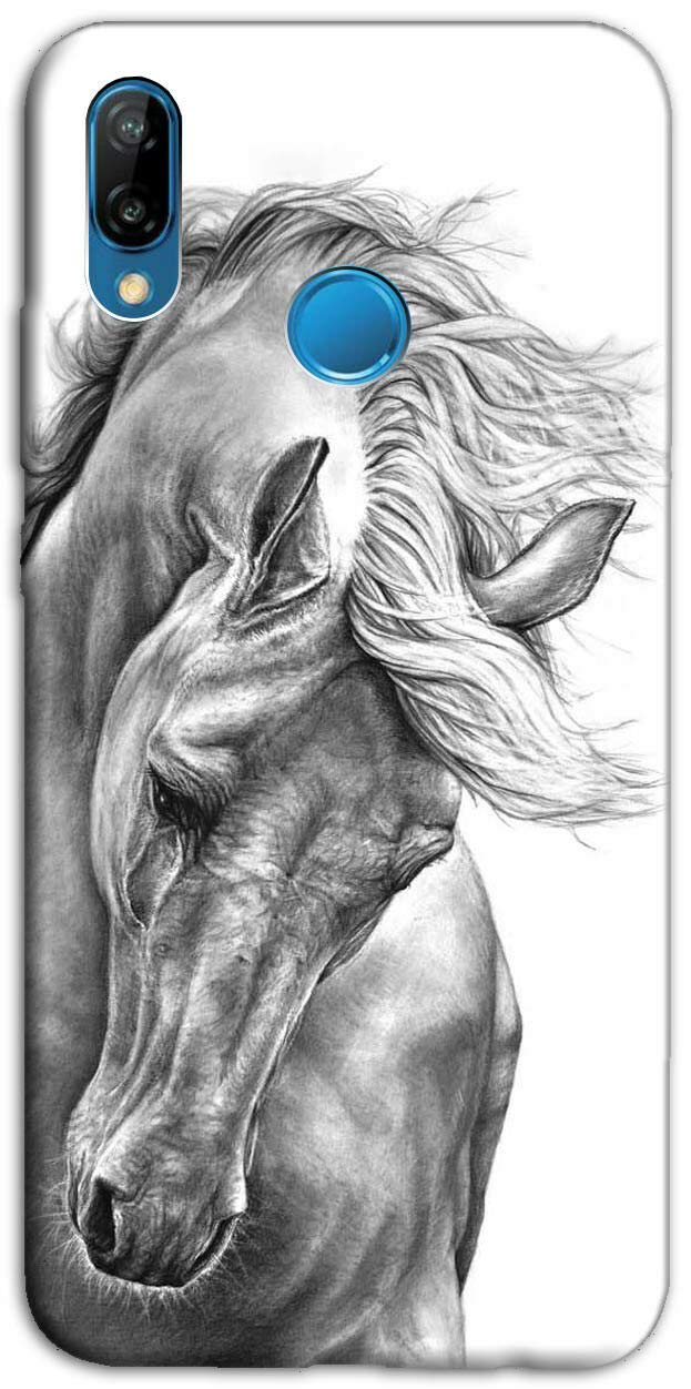 Mixroom - Cover Custodia Back case In TPU Silicone Morbida Per Huawei P Smart 2020 Fantasia Live Love Laugh M520