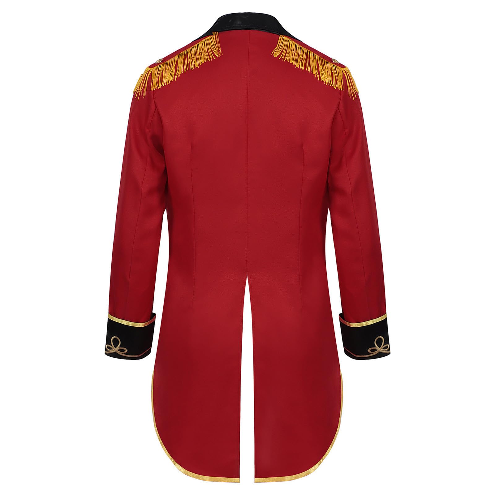 Costume de directeur de cirque pour homme, costume de cirque, uniforme de garde, déguisement de clown Showmen, uniforme Ringmaster, costume médiéval pour Halloween, carnaval et fêtes à thème