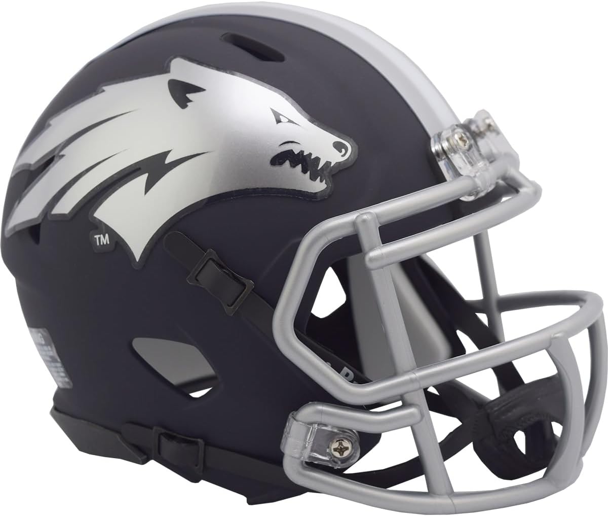 Nevada Wolf Pack Revolution SPEED Mini Football Helmet - New in Riddell Box