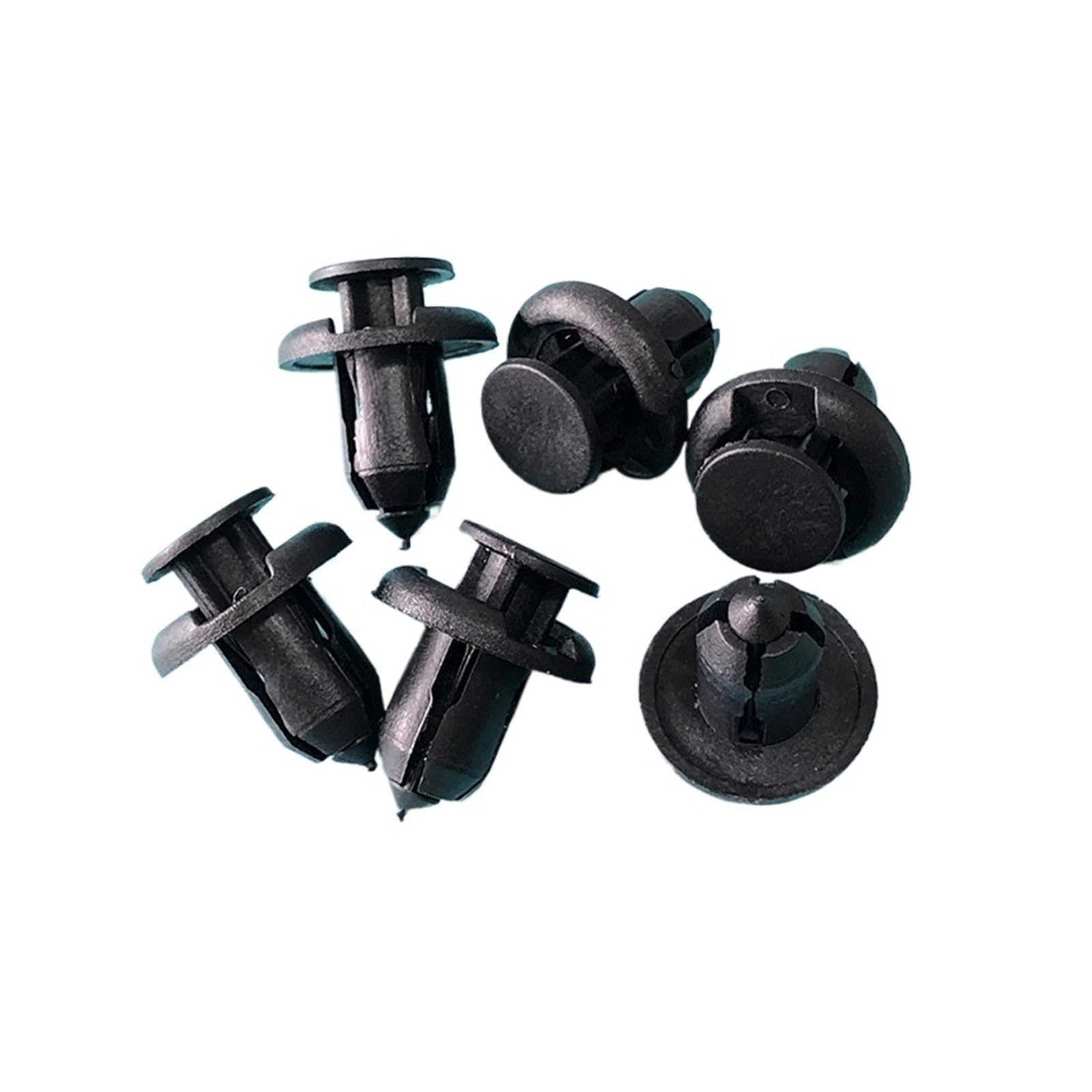 NLNKDTDPAK 10mm Hole Auto Fasteners Rivets Clips Car Bumper/Fender Plastic Push Retainer Fit for Honda for Subaru for Toyota for Lexus Black(50pcs)