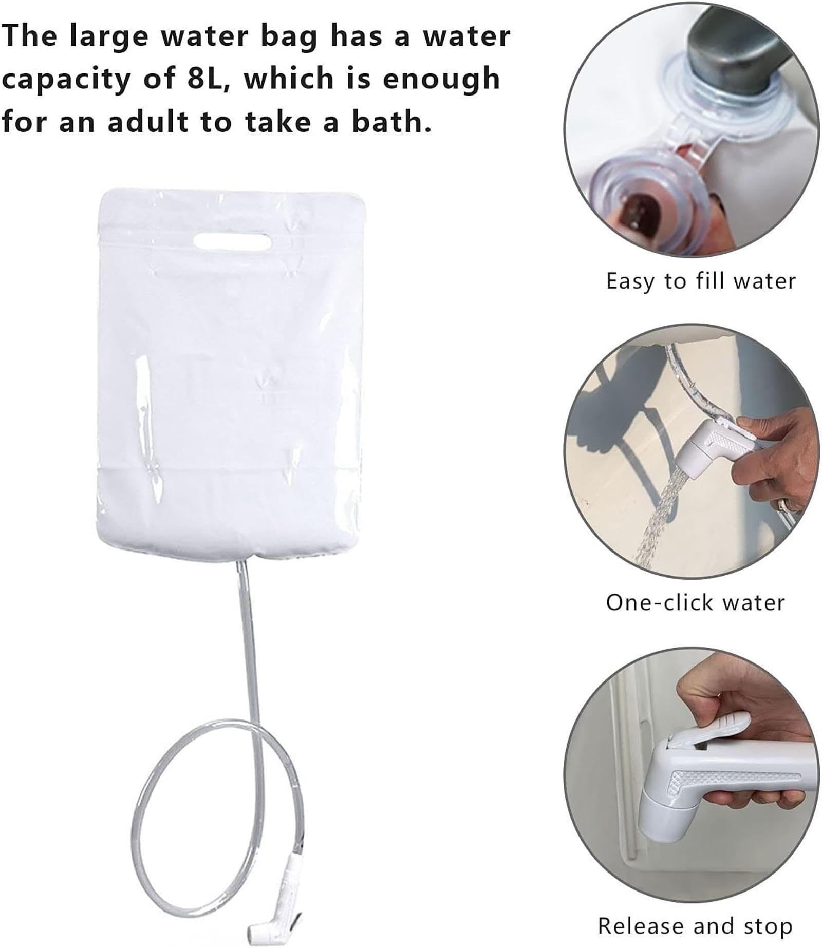 Bañera Inflable Médica, Bañera Inflable, Kit De Bañera De Ducha