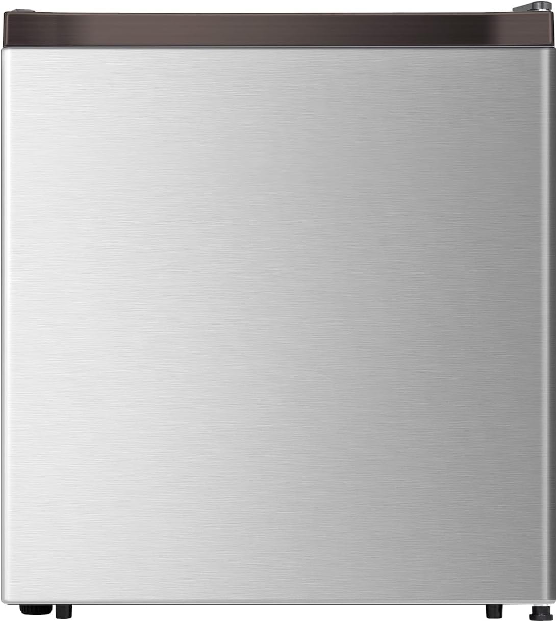 Amazon.co.jp: 1ドア冷蔵庫, 45L, 幅44.5cm, 右開き, シルバー, HR