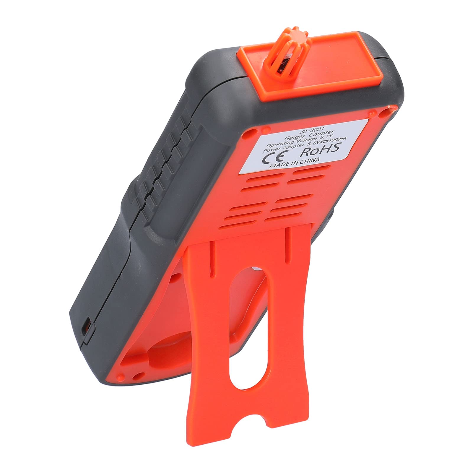 Ausla JD 3001 Contador Geiger Detector de Radiación Electromagnética Portátil con Carcasa de ABS Exportación de Datos Temperatura Humedad Monitoreo 5F a 230F para Uso en el Laboratorio Doméstico