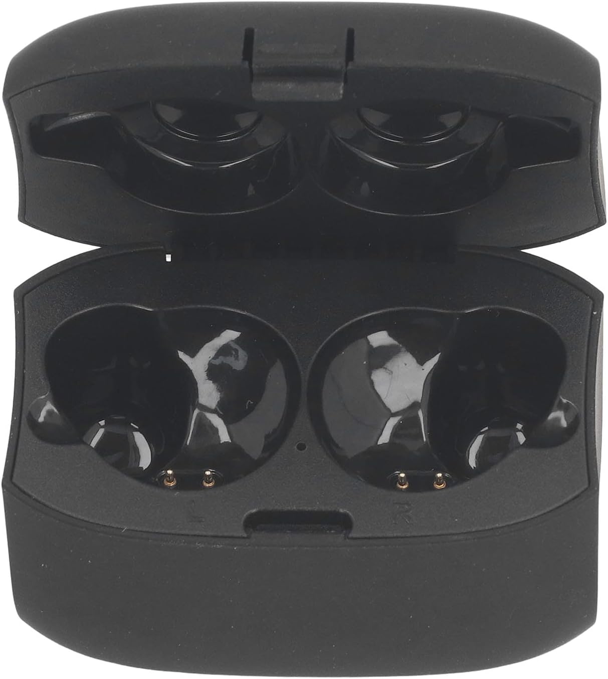 Eacam Black Charging Case for Active 65t Safe & Fast Charging for Wireless Earbuds Portable PC, ABS