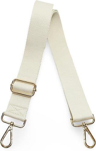 Miniatura 164 de Kolti Correa de repuesto para bolso, bolso cruzado a rayas anchas ajustables Hebilla de oro-04