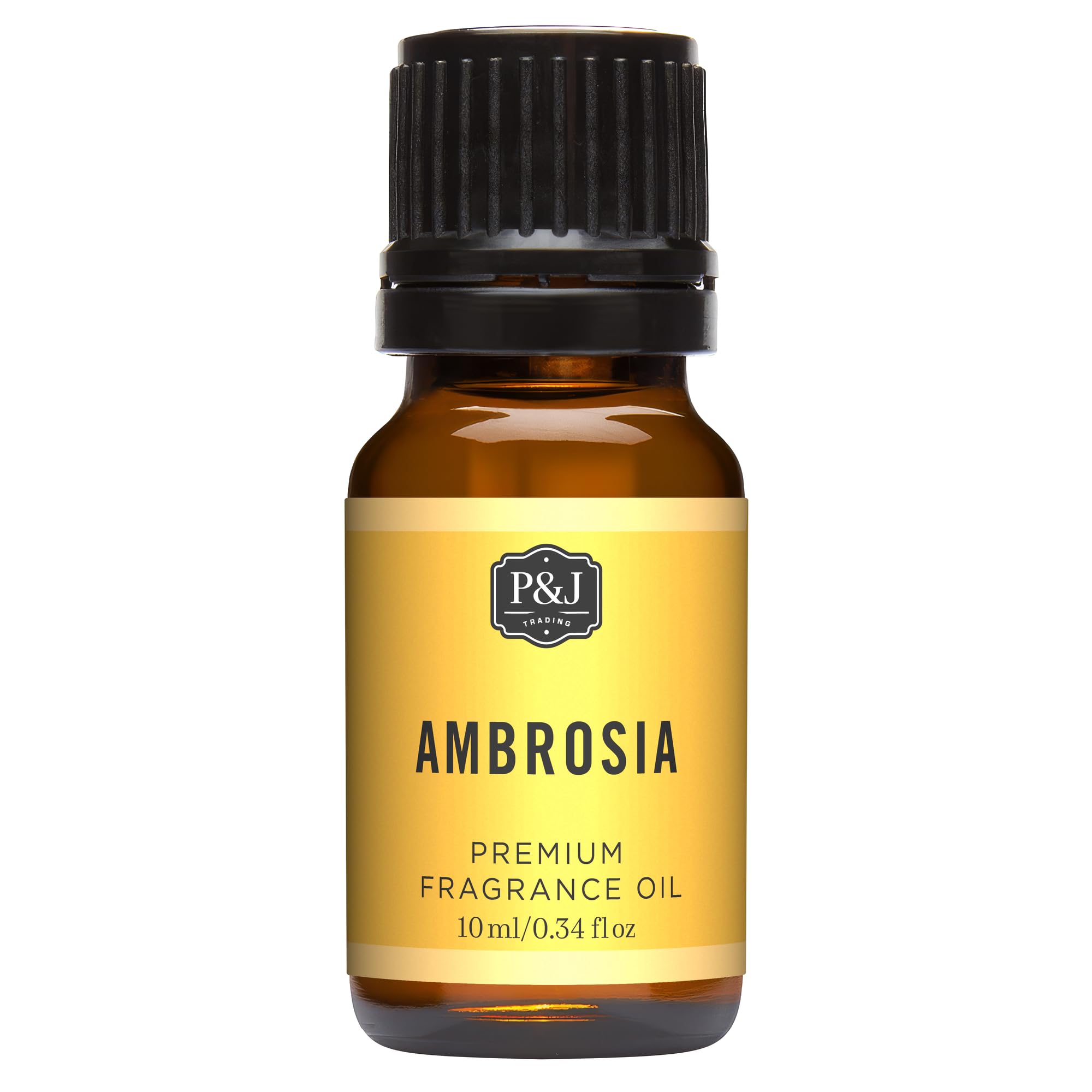 P&amp;J Trading Fragrance Oil for Diffusers for Home - Ambrosia 10ml Fragrance Scents for Candle Making - Soap Making Supplies &amp; Car Diffuser Scents