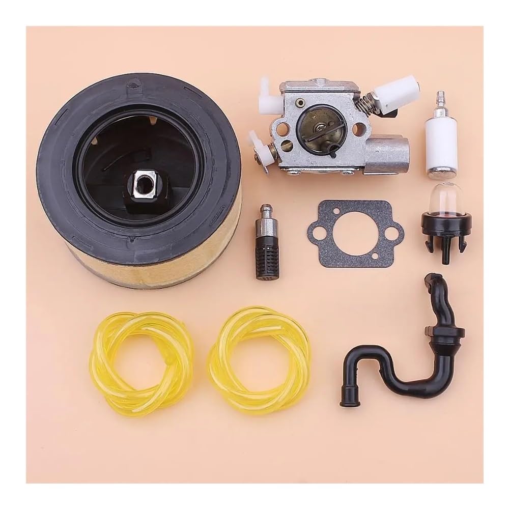 Carburateur MS251 haute précision avec kit filtres et durites pour démarrage rapide