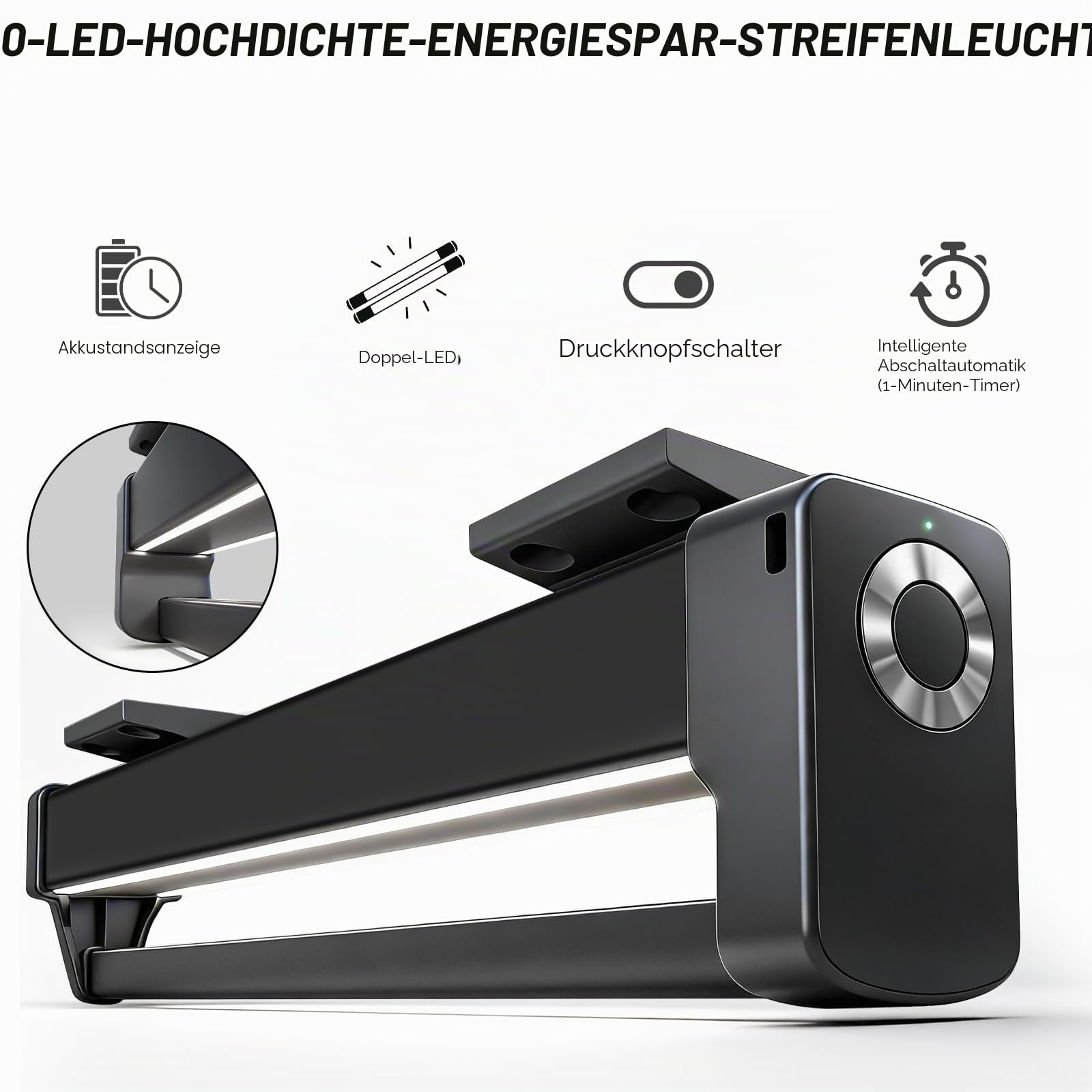 Ausziehbare Kleiderstange mit LED-Beleuchtung für Kleiderbügel, Verstellbarer Hosenaufhängung Teleskop Kleiderstange Schrank Hosenhalter Garderobenstange Ausziehbar für Kleiderschrank - 550mm | Verstellbarer, robuster Hosenständer, einziehbare Hosenbügel,
