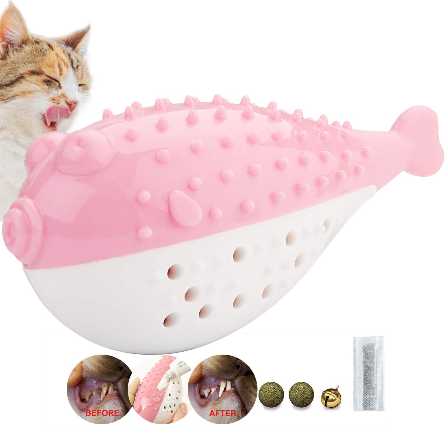 cat toy to clean teeth