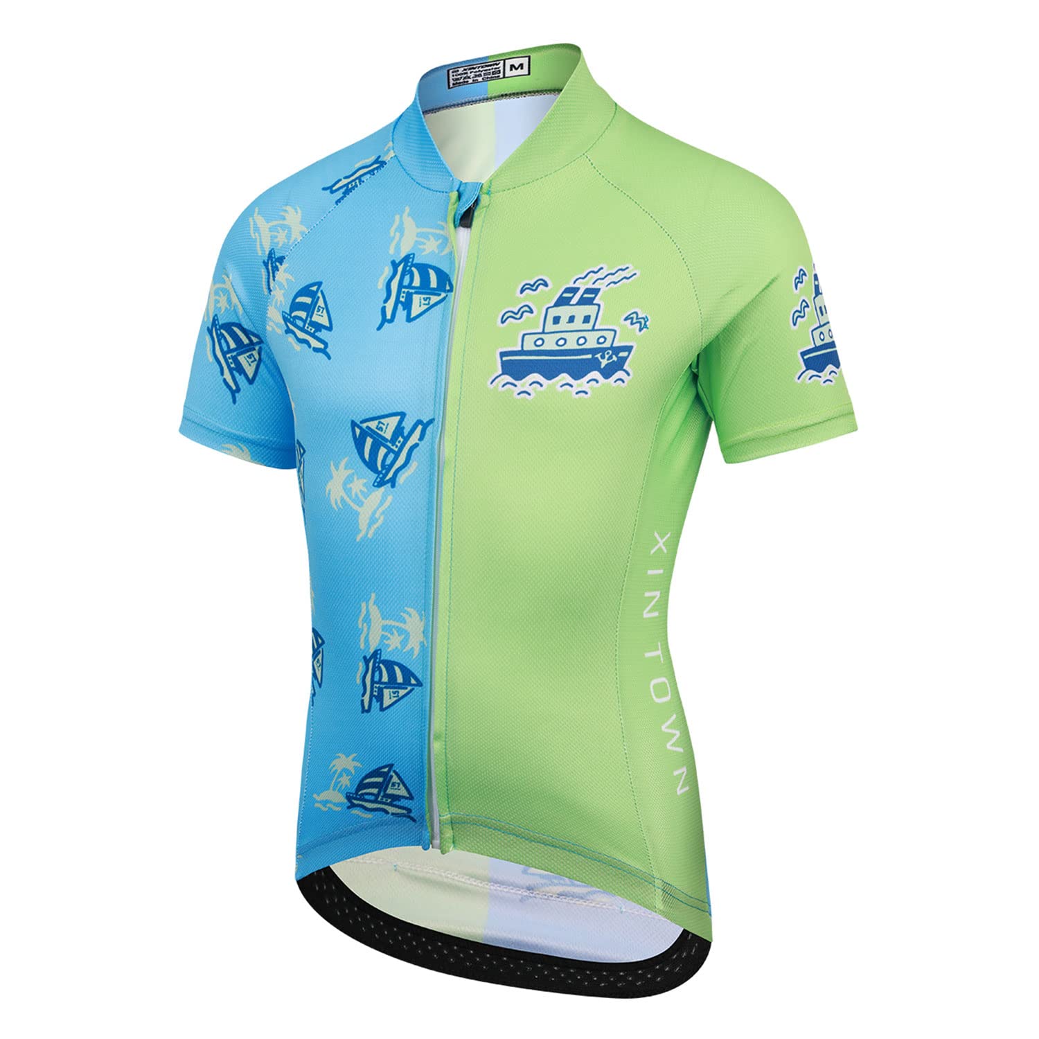 Garçon Fille Maillot de Cyclisme Unisexe Vestes de Cyclisme à Manches Courtes Short de Cyclisme Respirant Combinaison de Cyclisme