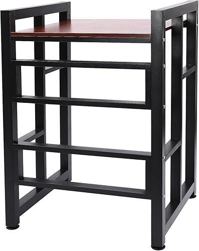 Miniatura 3 de Estante de almacenamiento apilable para lavadora y secadora, soporte de lavadora con laminado ajustable, capacidad de carga de 418.9 libras,