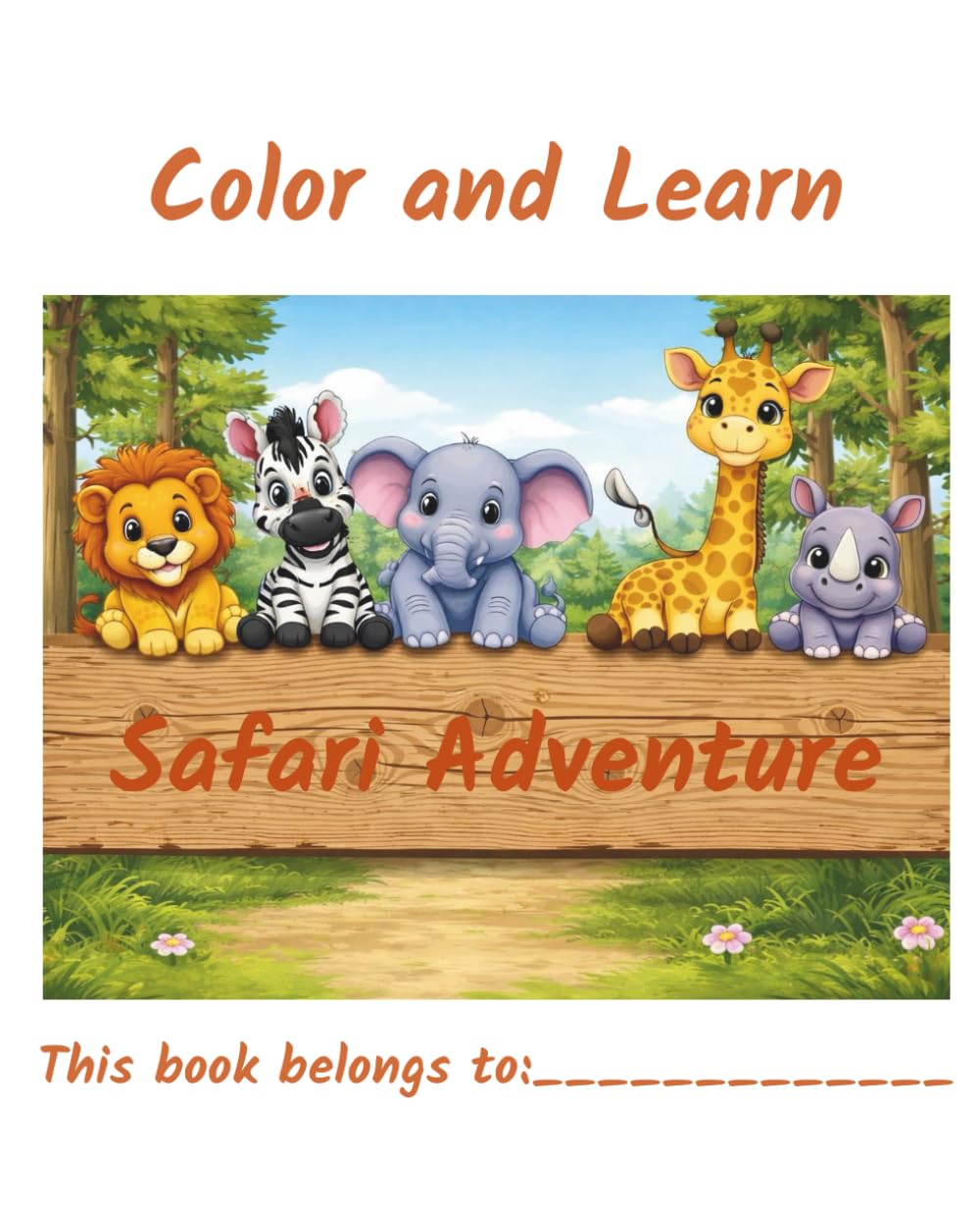 Color and Learn: Safari Edition