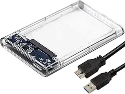 Case Transparente Para Hd Externo 2.5 SATA Notebook Usb 3.0 PRIME TECH