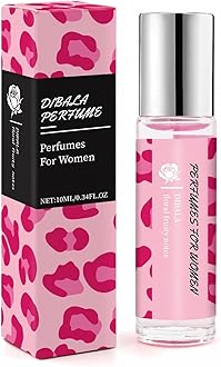 DIBALAPheromones Perfume for Women,Long Lasting Natural Roll On Perfume Oil, Travel Size 10ml (0.34 fl oz)