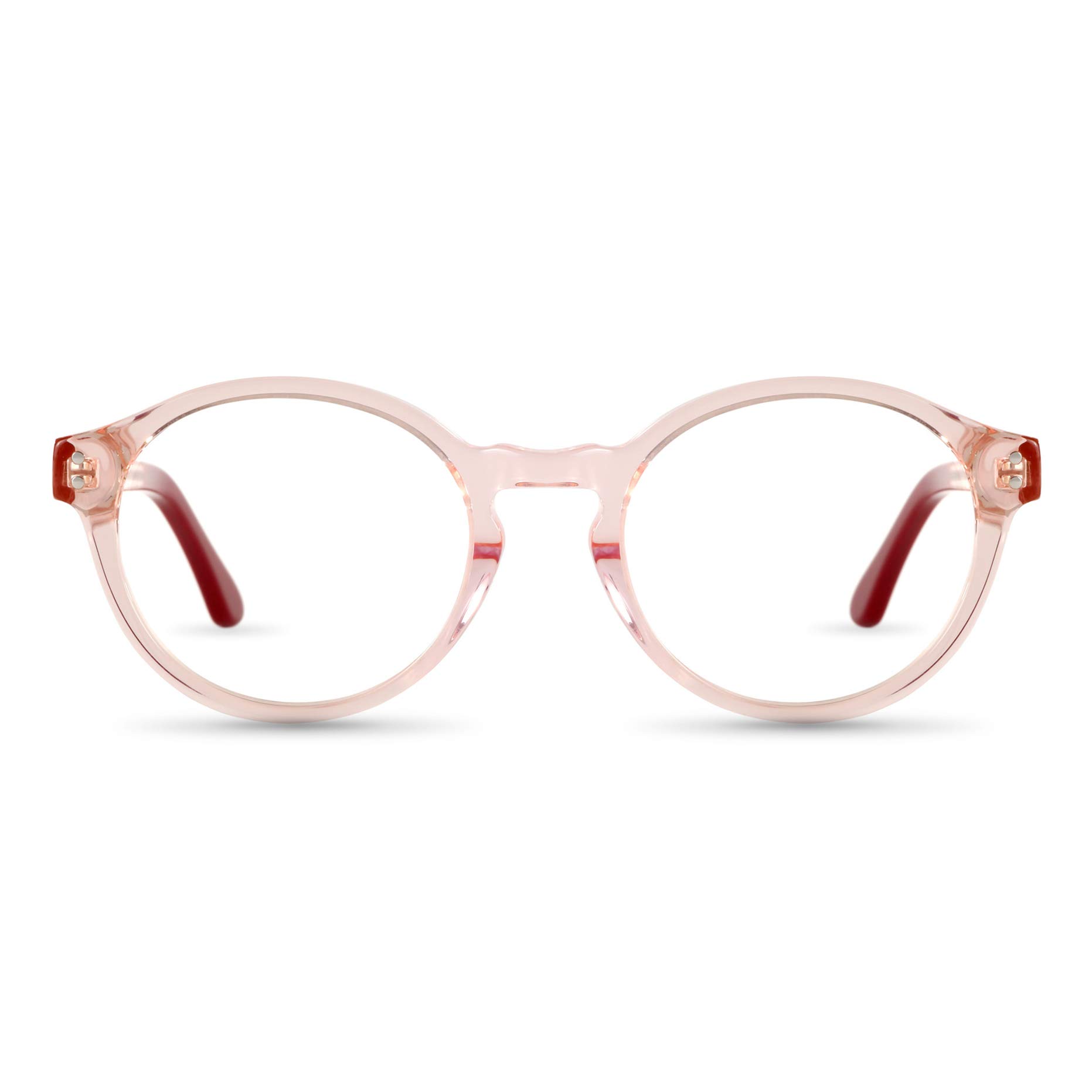 Gafas infantiles con protección contra la luz azul, sin graduación, protección UV400, unisex, para niños y niñas, lentes intercambiables, material robusto, modelo Tiger