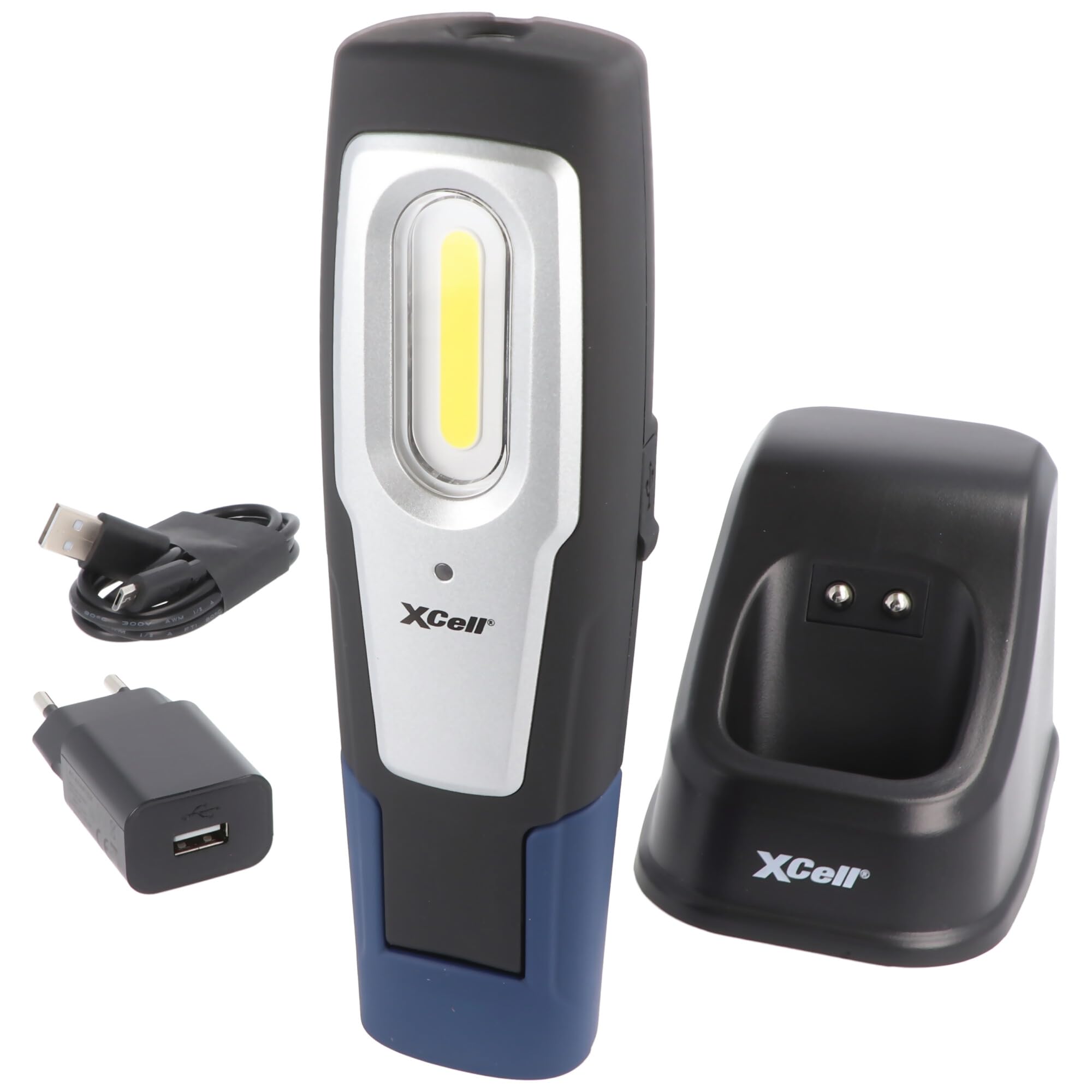 XCell 146726 Work Base, SMD LED lampa robocza zasilana bateriami 600 lm, 250 lm, 120 lm