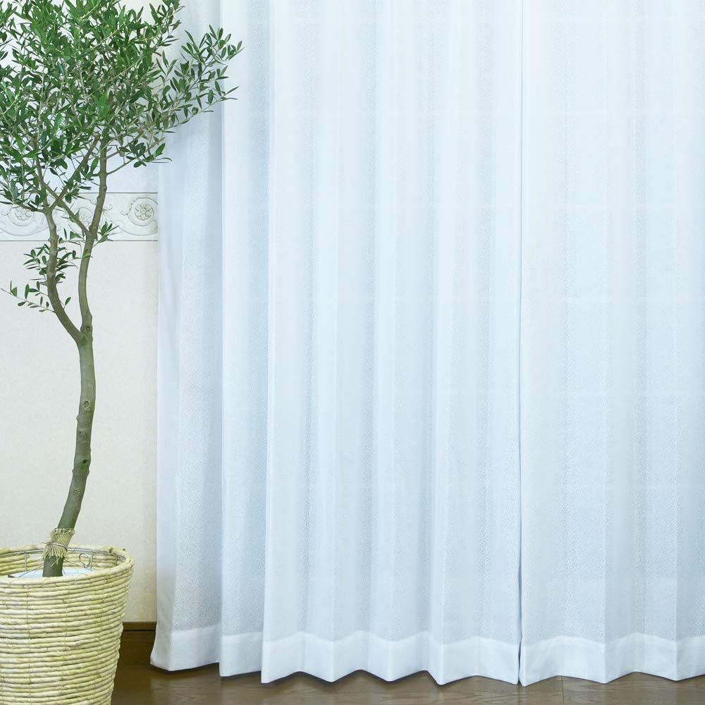 オーダーミラーレースカーテン 2枚組 横幅300㎝×高さ243㎝ オーダーミラーレースカーテン 2枚組 横幅300㎝×高さ243㎝