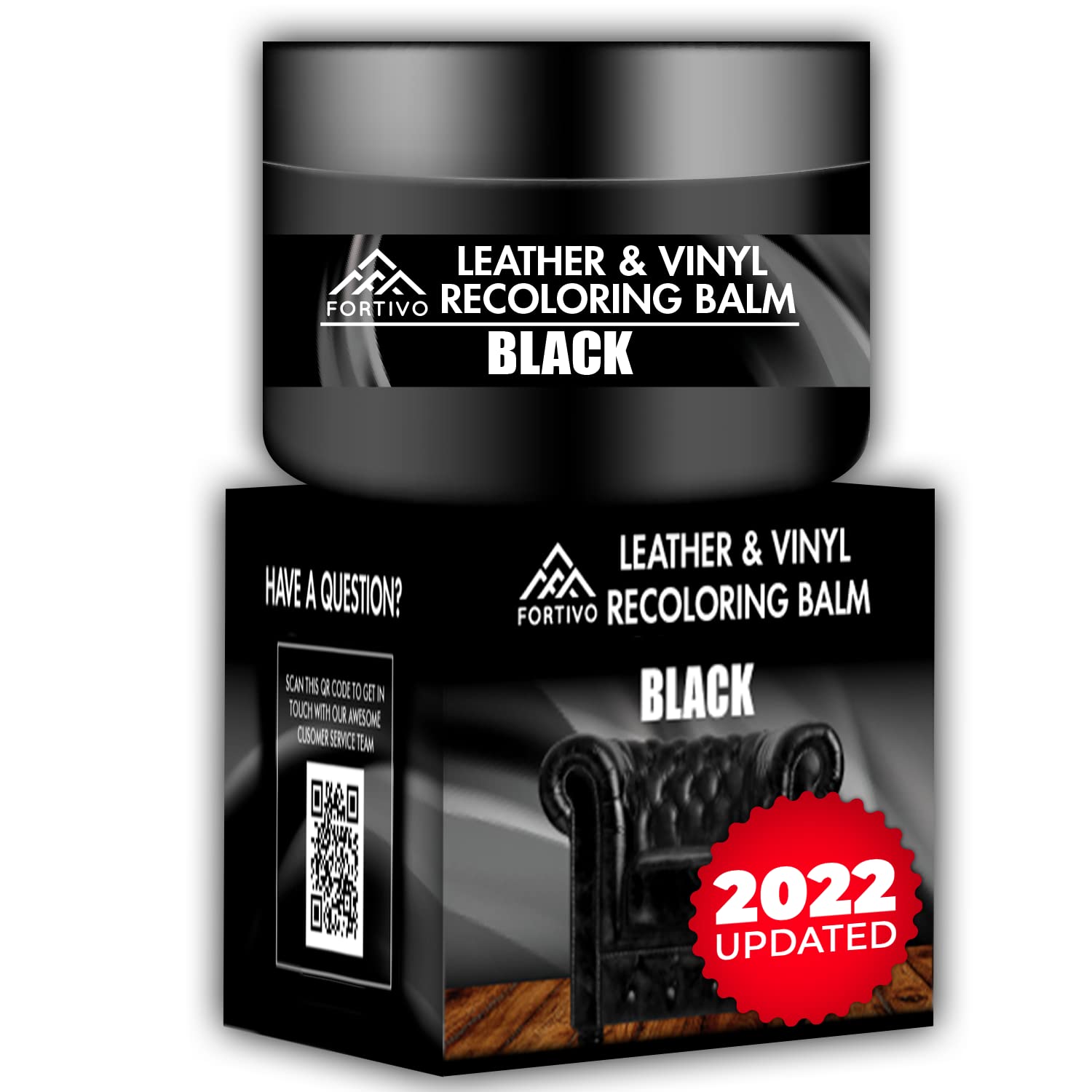 Black Leather Recoloring Balm 
