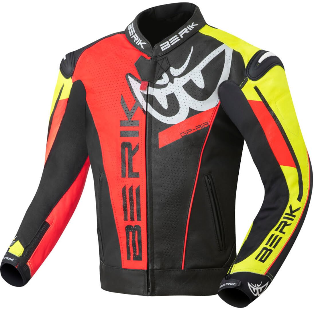 Berik VisionGP Giacca in Pelle da Moto