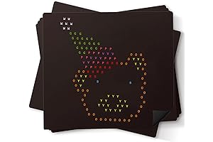 Lite Bright Sheets 20PCS Refill Templates for Light Up Board