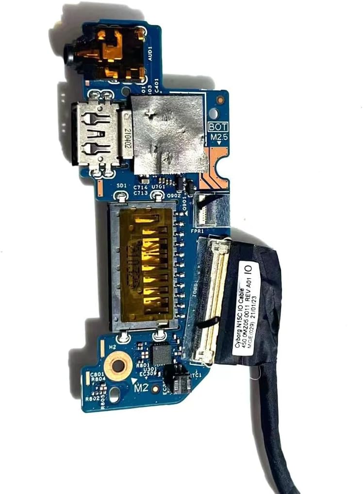 Power Button USB Audio Card Reader IO Board For Dell Inspiron 5510 5515 5518