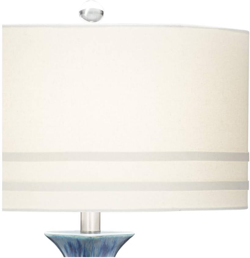 Prоmо Dіѕсоunt Uр Tо 70% оƒƒ Annette Coastal Table Lamp Handcrafted 38 Tall Blue Drip Ceramic Vase Off White Oval Shade Decor for Living Room Bedroom House Bedside Home Office Entryway (Color May Vary) - Possini Euro Design Amаzоn Crаzу 🔥 Dеаlѕ Annette Coastal Table Lamp Handcrafted 38 Tall Blue Drip Ceramic Vase Off White Oval Shade Decor for Living Room Bedroom House Bedside Home Office Entryway (Color May Vary) - Possini Euro Design