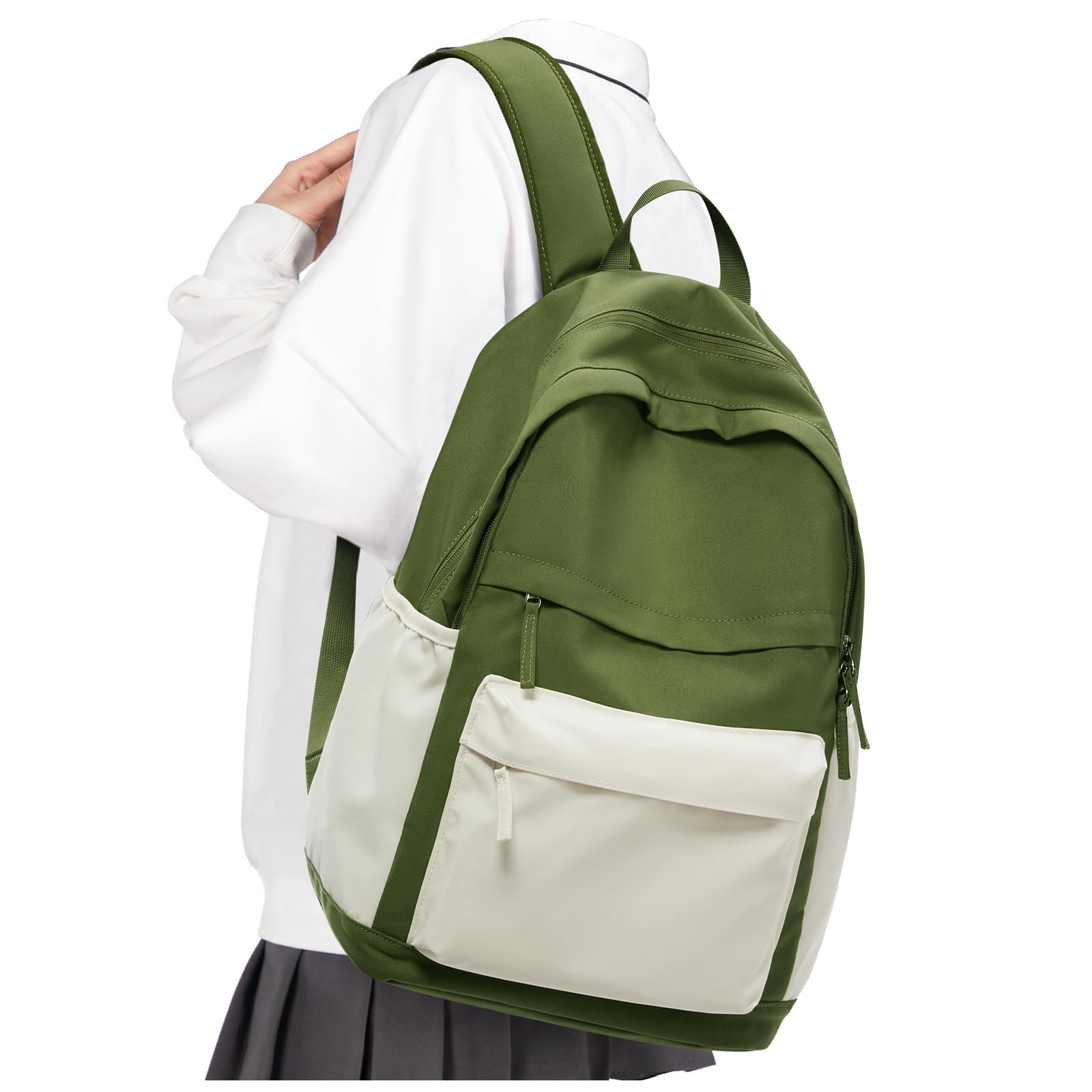 VGCUB Schulrucksack Teenager Mädchen Schultasche Wasserdichter Leichter Rucksack Damen für Die Schule Teenager Mädchen Jungen School Bag Womens Backpack Casual Daypacks Aesthetic