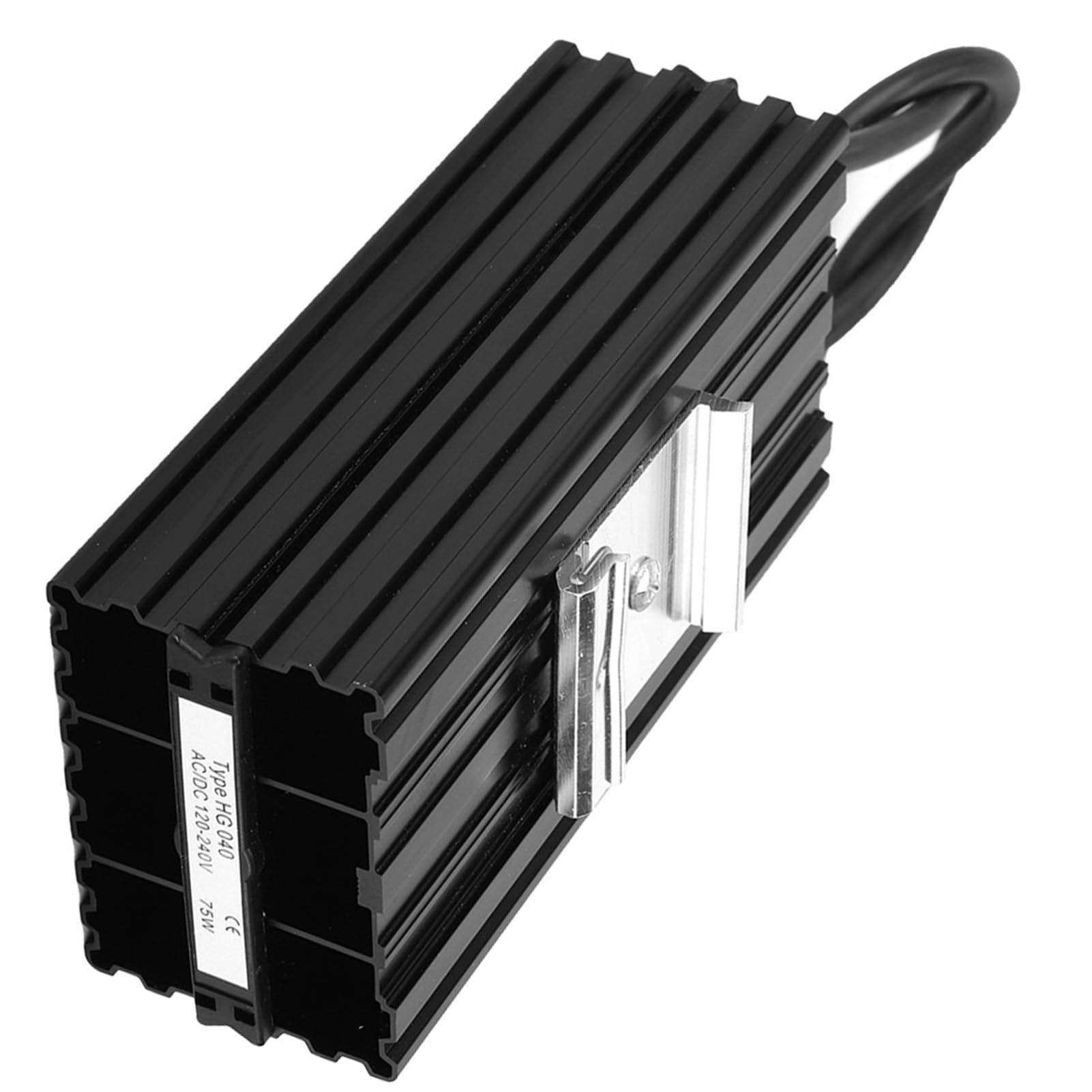 Keenso Heizelement Schaltschrankheizung, HG040-75W 120-240V Aluminium Konstante Temperatur Schaltschrankheizung Luftheizung Thermostatheizung für Industrieanlagen