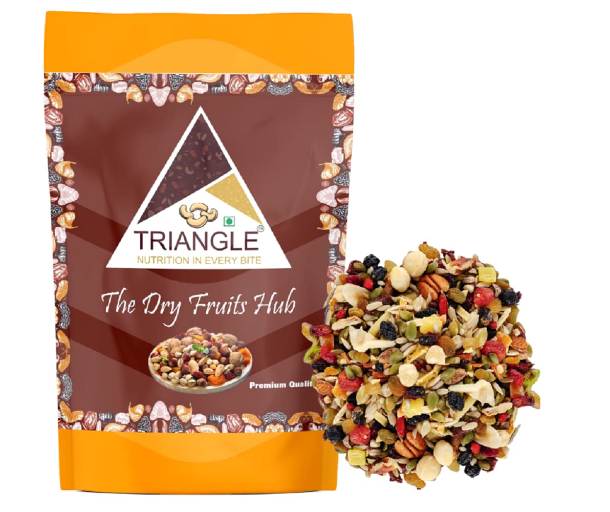Triangle 1 Kg Premium Mix Nuts Dry Fruits Mixed Nuts (13 In 1 SuperMix Nuts & Seeds) Natural Healthy Mix With Almonds, Cashew,Walnut, Black Currant, Raisins, Pumpkin & Sunflower Seeds & Many More. (B0C9CNHB68) Amazon Price History, Amazon Price Tracker