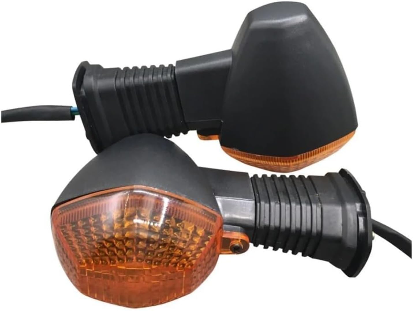 Generic Mini uniwersalne wskaźniki Dla GSF1250S Dla bandit 1250 2012-2016 1 para lampek kierunkowskazów motocyklowych (żółta skorupa)