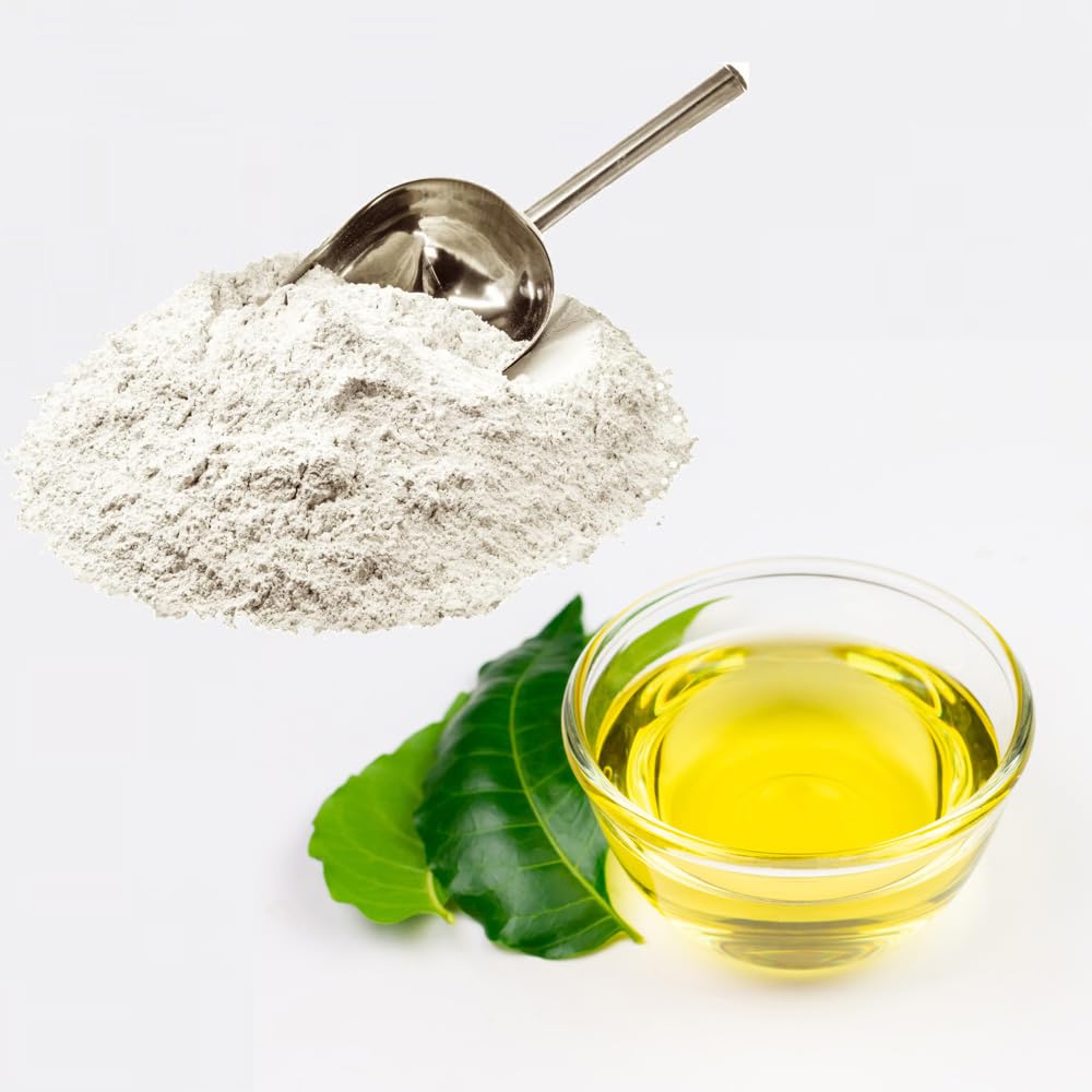 GSW© Olio di NEEM PLUS Potenziato con Zeolite e Chabasite Biologico Olio di Neem Solubile Ottimo su Orto e Giardino, 100% Naturale No OGM Atossico per Piante, Animali, Persone, Ambiente (1 Litro PLUS)