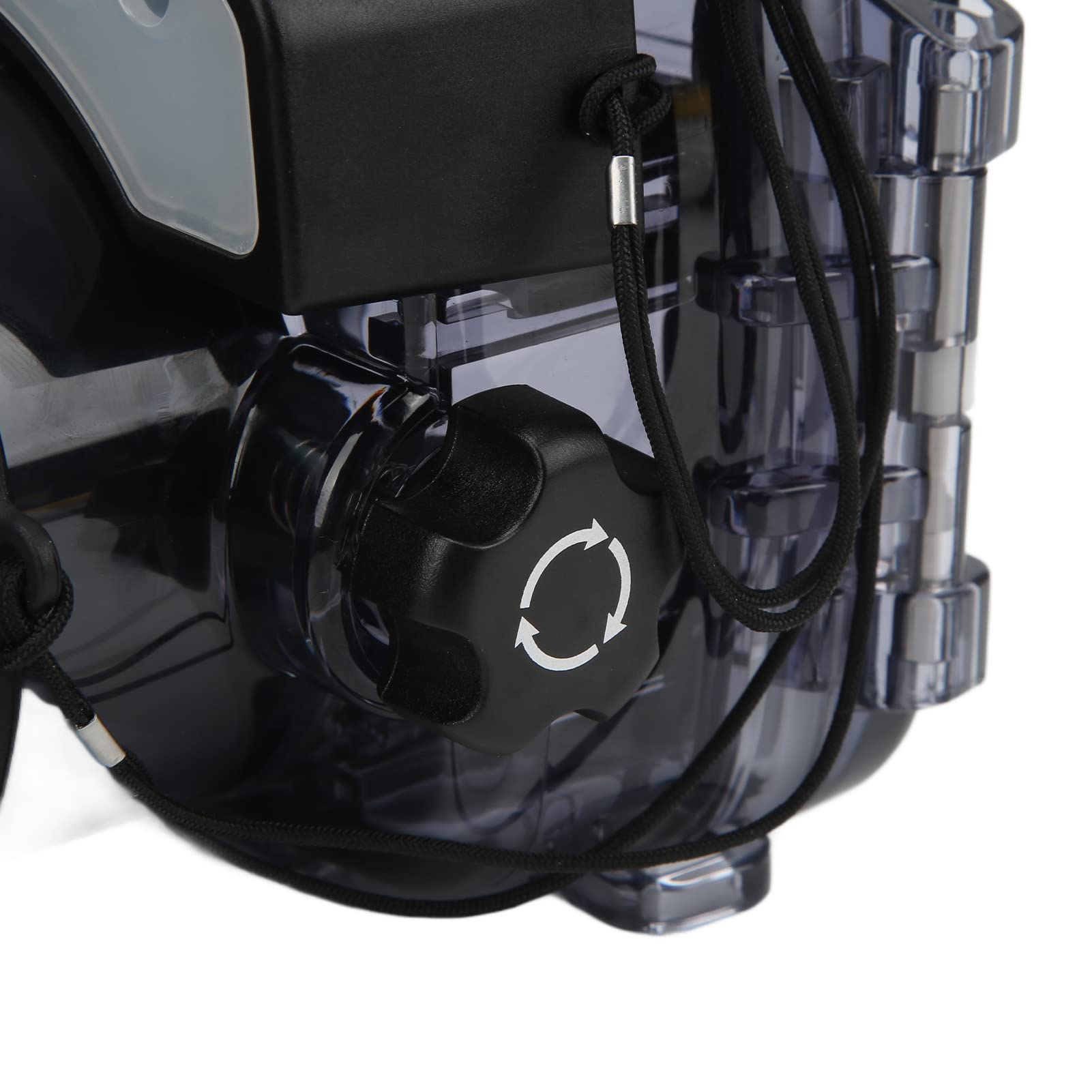 Zunate Custodia Subacquea Impermeabile da 60 M, Custodia Subacquea Impermeabile per Fotocamera DSLR Mirrorless 60 M di profondità, per Fotocamera RX100 RX100 II RX100 III RX100 V